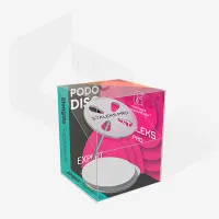 Staleks pikendatud pediküüriketas PODODISC L EXPERT + vahetatavad viilid 180 grit, 5 tk